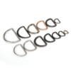Custom Made Metal Metal D Ring For Handbags - Imagen 3