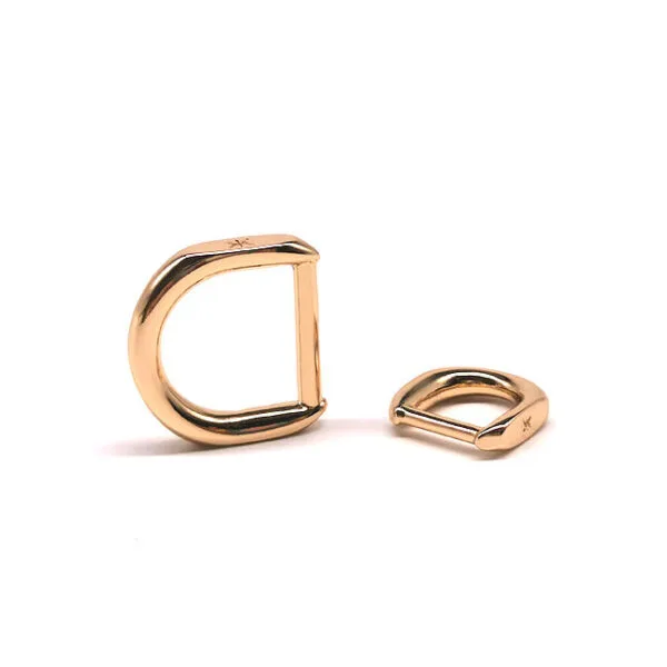 Customized Logo D Ring For Bag Strap Split - Imagem 5