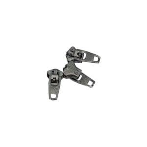 Deslizadores de zíper de metal Novo design sem ferro SS YG Deslizador de zíper puxando