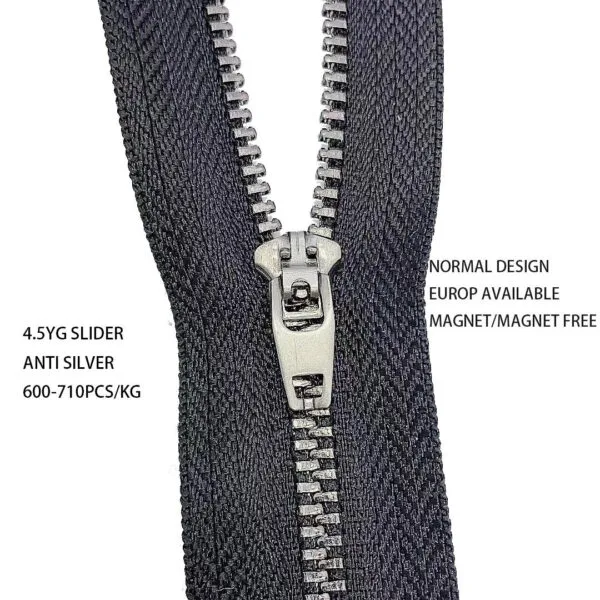 Metal Zipper Sliders New Design Ferrous Free SS YG Zipper Slider Pulling - Image 4