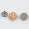 Clothes Rose Gold Snap Button With Logo - Image 2