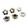 Wholesale Flower Shaped Eyelets and Grommets Metal Material Flower Shape Eyelets - Image 6