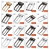 Pin Rotating Parts Alloy Gunmetal Metal Turning Men Custom Wholesale Blanks Reversible Belt Buckle — изображение 5