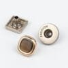 Clothes Rose Gold Snap Button With Logo - Image 6