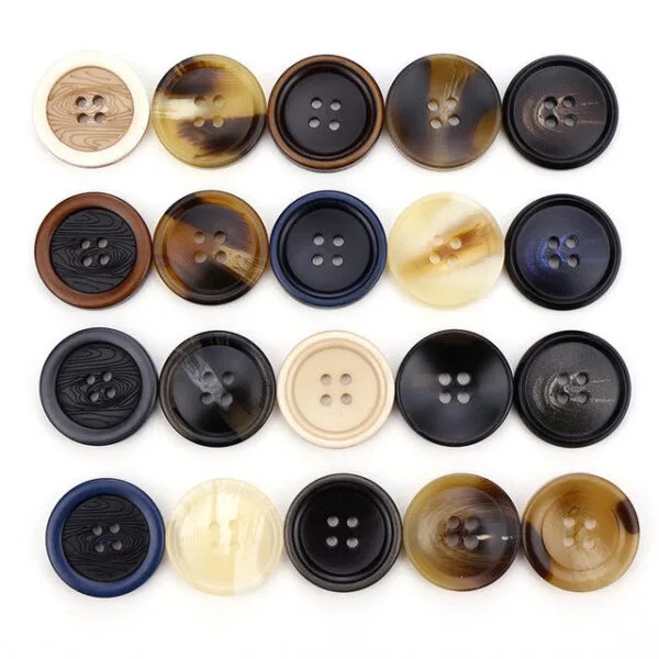 Resin 4 Holes Sewing Buttons — изображение 3