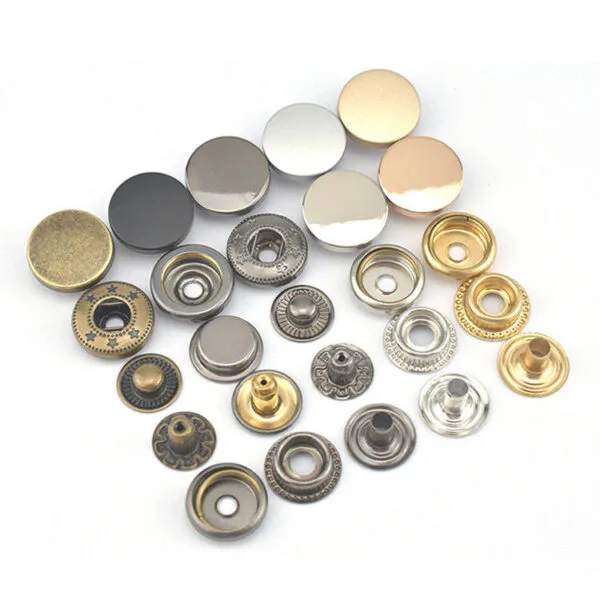 Metal Press Studs Snap Fasteners Button - Image 5