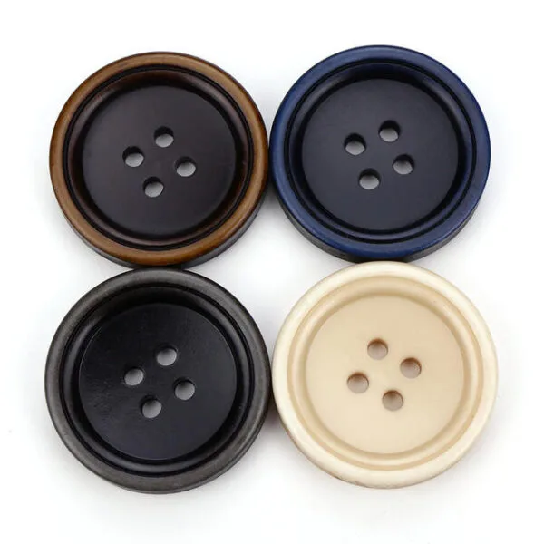 Resin 4 Holes Sewing Buttons — изображение 2