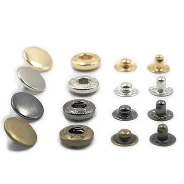 Metal Press Studs Snap Fasteners Button - Image 4