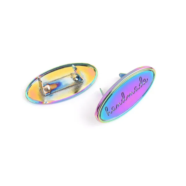 Multicolor Handmade Metal Label - Imagem 4