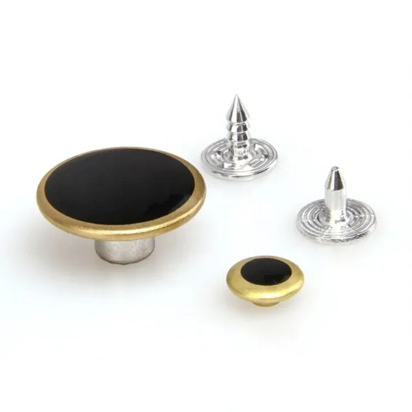 ⁦Cheap price custom made logo metal jean button rivet, jeans buttons and rivet⁩ - الصورة ⁦5⁩
