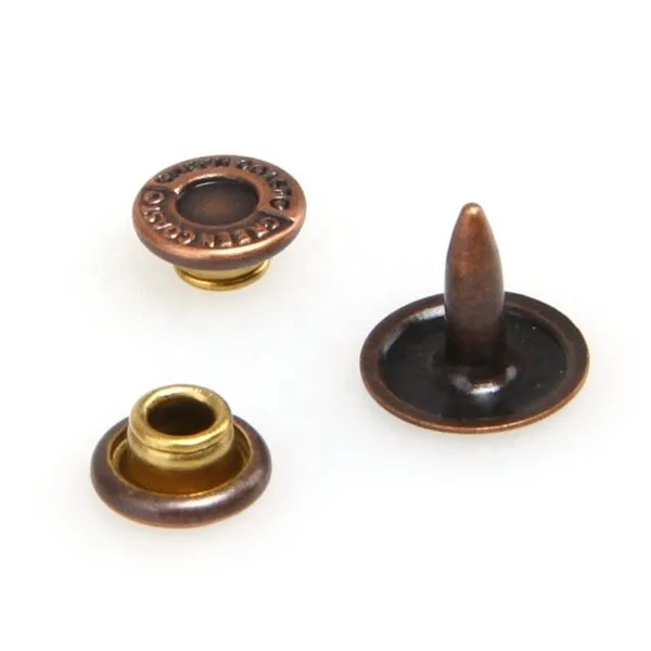 ⁦Cheap price custom made logo metal jean button rivet, jeans buttons and rivet⁩ - الصورة ⁦4⁩